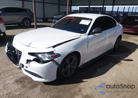 2018 Alfa Romeo Giulia Awd from USA, damaged, VIN ZARFAEDN3J7573502